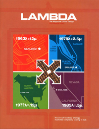 Lambda magazine first cover